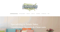 Desktop Screenshot of estatesales123.com